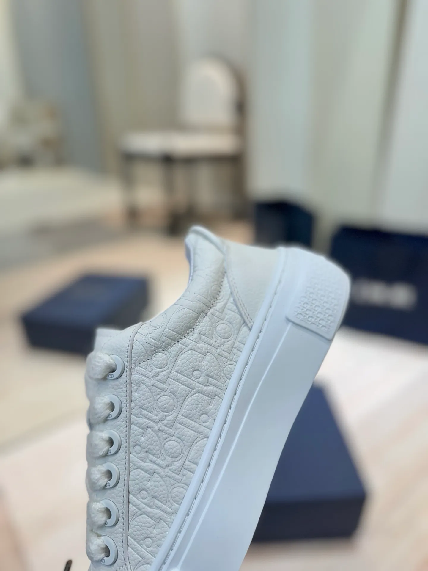 👟👟Ex-factory price 600👟👟 (Top version) Dior 2025 autumn and winter haute couture series new men's shoes CD jelly-colored flat casual shoes Dior and STONE ISLAND B33 round toe lace-up canvas skate shoes Stars' same style Oblique letter logo embroidered retro color-blocking sneakers The top high-end version on the market ✅ Upper: imported custom calfskin/suede leather ✅Inner: water-dyed cowhide lining ✅Outsole: original open-molded Tpu outsole ✅Packaging: full set of original box ✅Size: 35-45 (46 pieces customized, non-refundable)